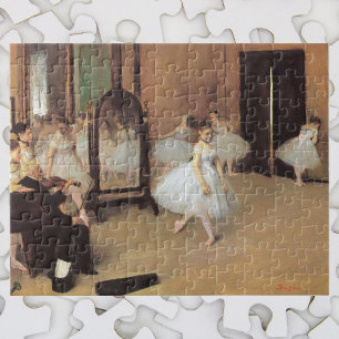 Puzzle La clase de baile de Edgar Degas, Ballet Vintage