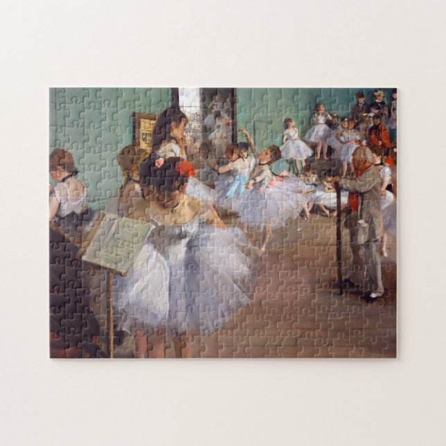 Puzzle La Clase de Baile, Edgar Degas (Horizontal)