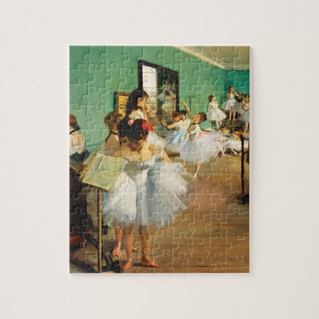 Puzzle La clase de danza (1874) de Edgar Degas (Vertical)