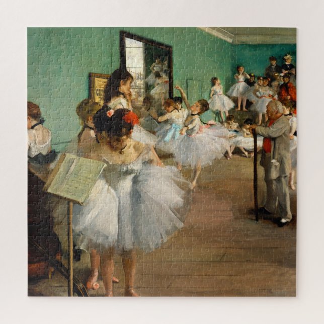 Puzzle La clase de danza de Edgar Degas (Vertical)