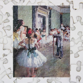 Puzzle La clase de danza de Edgar Degas, el arte de los b