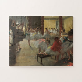Puzzle La clase de danza, el arte de Degas