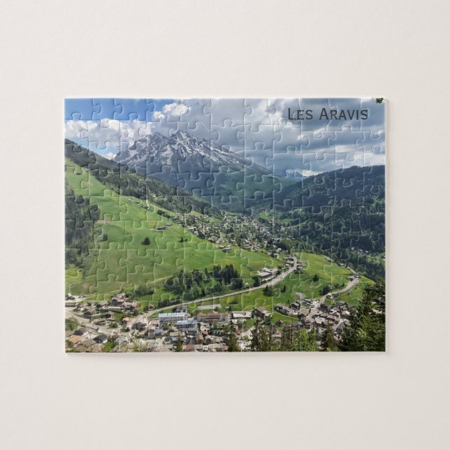 Puzzle La Clusaz/Les Aravis, Alpes franceses (Horizontal)