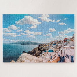 Puzzle La colorida Santorini