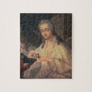 Puzzle La Comtesse du Barry (1743-93) (aceite en lona)