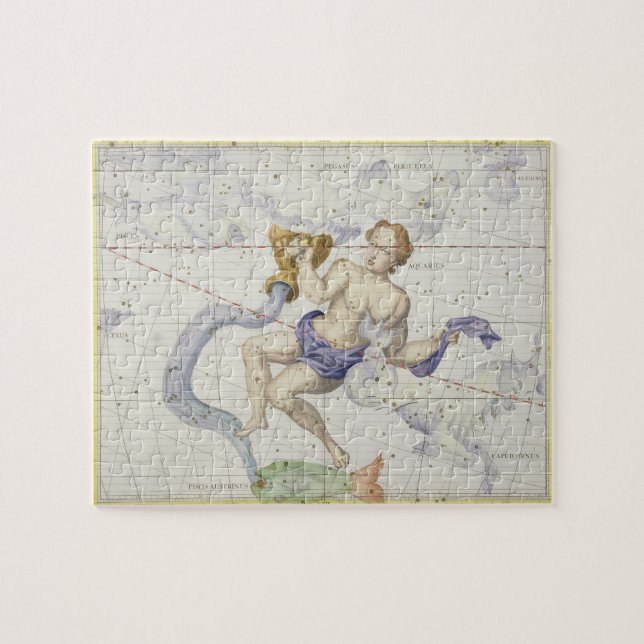 Puzzle La constelación de acuario, platea 9 del 'atlas (Horizontal)