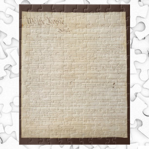 Puzzle La Constitución de los Estados Unidos, nosotros el