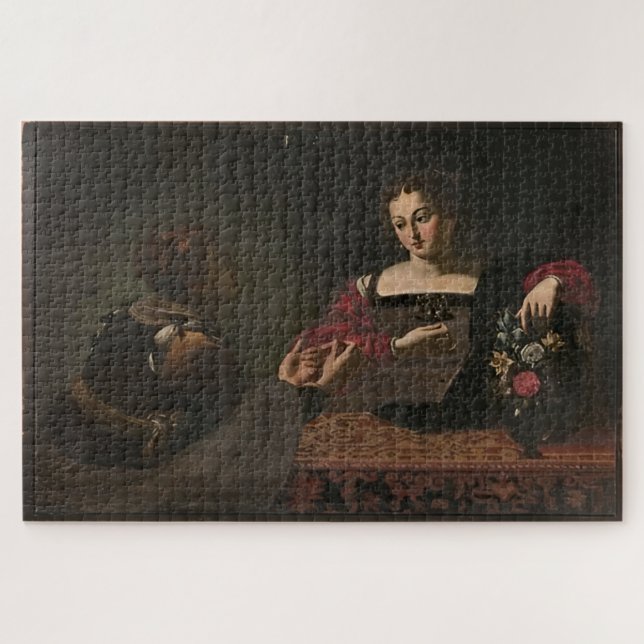 Puzzle La conversión de María Magdalena - Caravaggio (Horizontal)