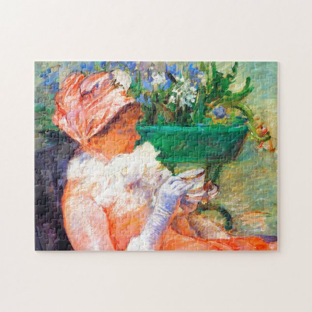 Puzzle La Copa del Té de Mary Cassatt (Horizontal)