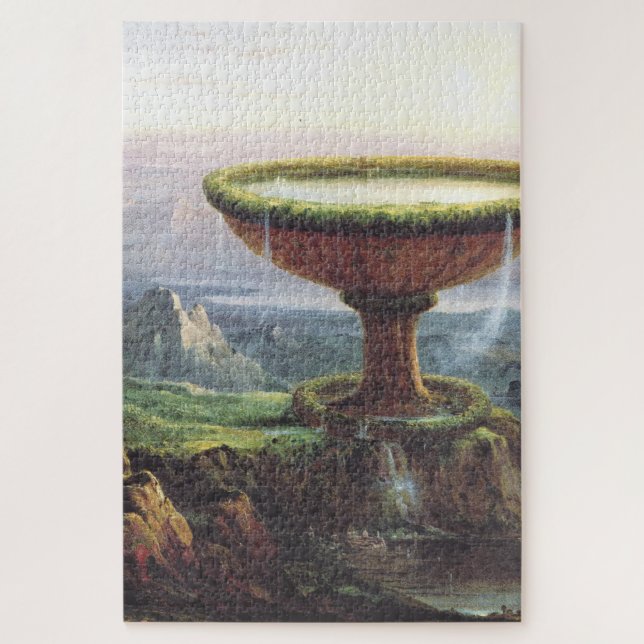 Puzzle La copa del titán por Thomas Cole (Vertical)