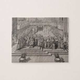 Puzzle La coronación de rey James II (1633-1701) y hola