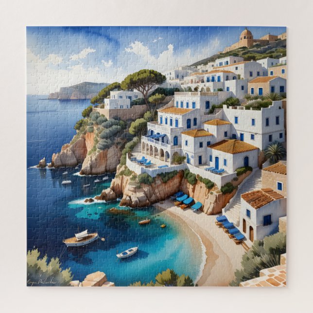 Puzzle La costa de Ibiza alberga muchas hermosas vistas g (Vertical)