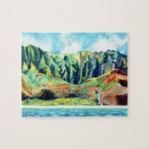Puzzle La costa kauai de Na Pali