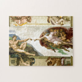 Puzzle La creación de Adán por Michelangelo Bella Artes