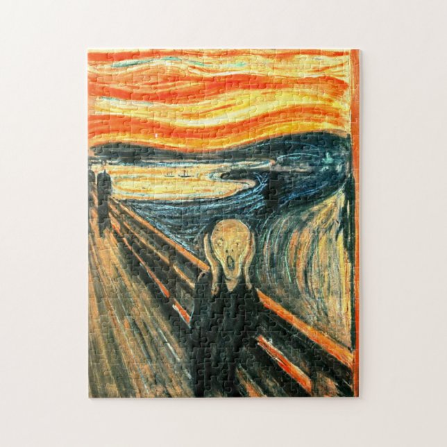 Puzzle La crema de Edvard Munch (Vertical)