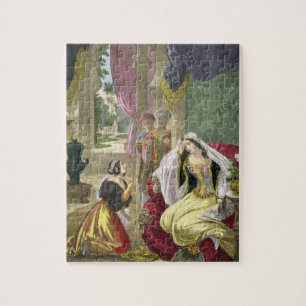 Puzzle La criada hebrea prisionera que esperó en los Wi