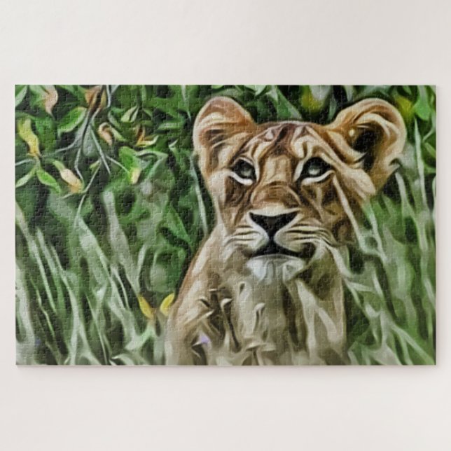 Puzzle La Cubo de los Leones (Horizontal)