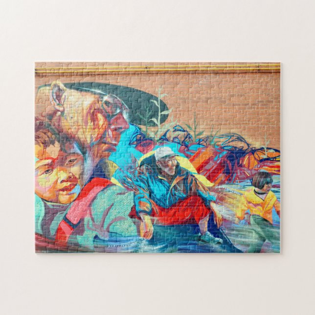 Puzzle La Cultura Spadina Art Toronto. (Horizontal)