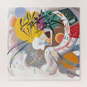 Puzzle La curva dominante de Kandinsky resume pintura de 