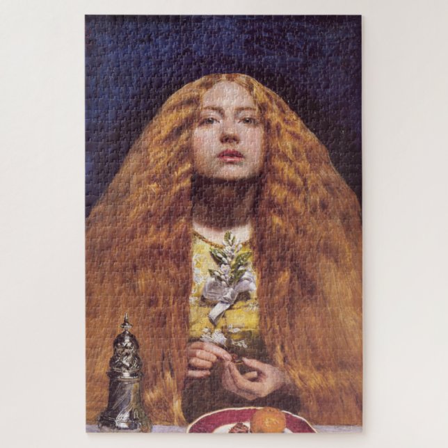 Puzzle La dama de honor (por John Everett Millais) (Vertical)