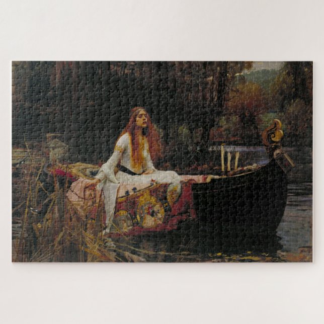 Puzzle La Dama De Shallot - Waterhouse (Horizontal)