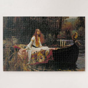 Puzzle La dama de Shalott 1888 John William Waterhouse