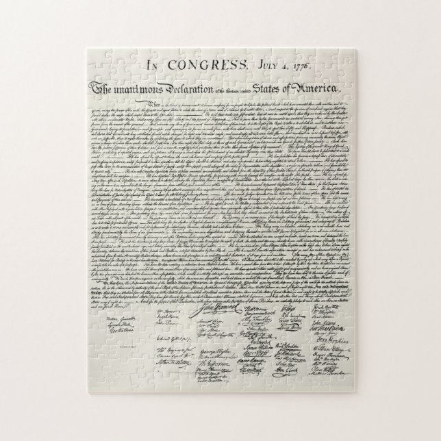 Puzzle La Declaración de Independencia (Vertical)