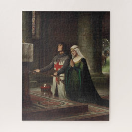 Puzzle La Dedicación (Caballero medieval y su Dama)