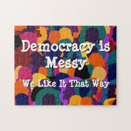 Puzzle La democracia es desordenada 