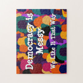 Puzzle La democracia es desordenada 
