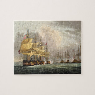Puzzle La destrucción de la flota danesa antes de Copenh