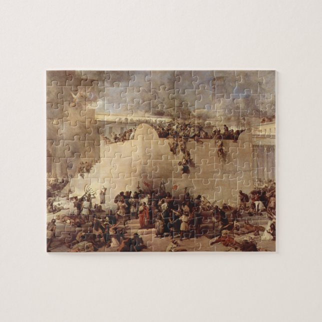 Puzzle La destrucción del templo de Jerusalén (Horizontal)