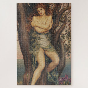 Puzzle La Dríada (Ninfa del Árbol) (por Evelyn De Morgan)