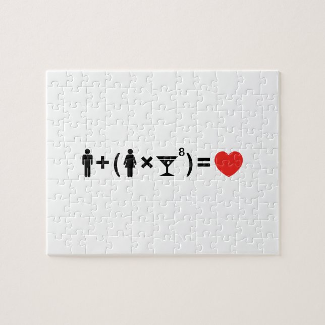 Puzzle La ecuación del amor para las mujeres (Horizontal)