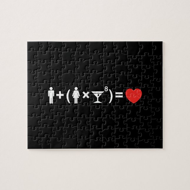 Puzzle La ecuación del amor para las mujeres (Horizontal)