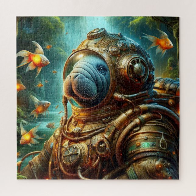PUZZLE LA EDAD DE STEEL-MANATEE 2 (Vertical)