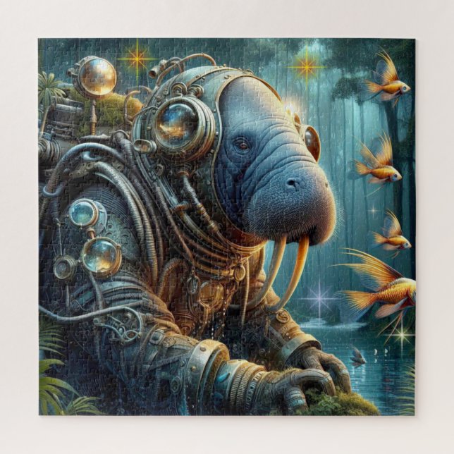 PUZZLE LA EDAD DE STEEL-MANATEE 3 (Vertical)