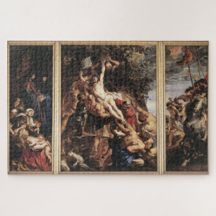 Puzzle La elevación de la cruz por Peter Paul Rubens