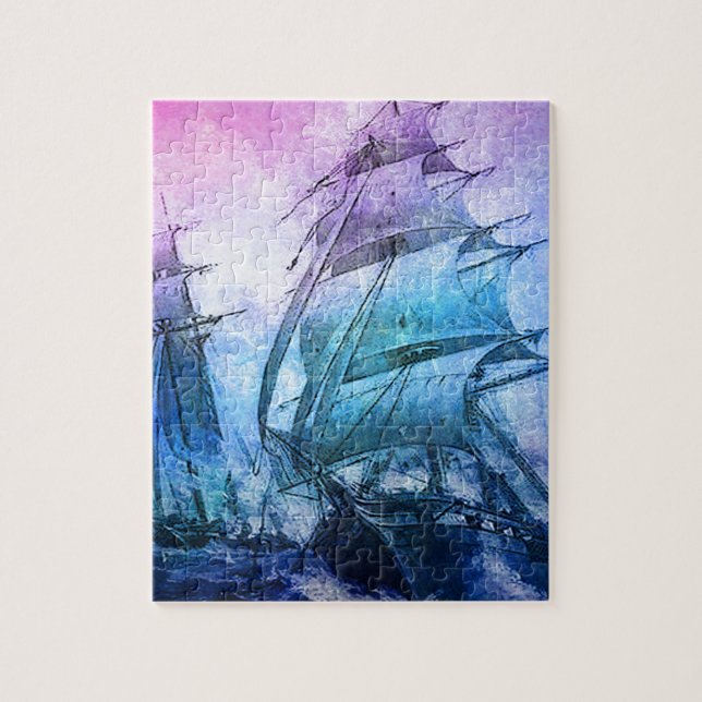 PUZZLE LA EMPRESA Y LA FLAMBEAU (Vertical)