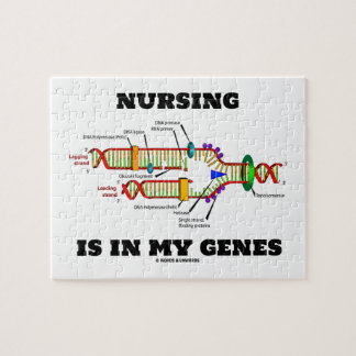 Puzzle La enfermería está en mis genes (la réplica de la