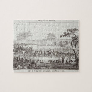 Puzzle La entrada triunfal de los ejércitos aliados en