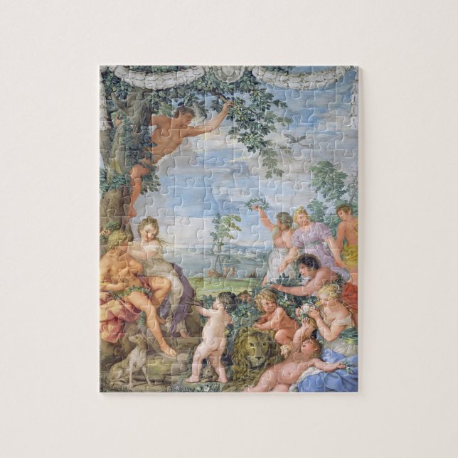 Puzzle La época dorada (fresco) (Vertical)