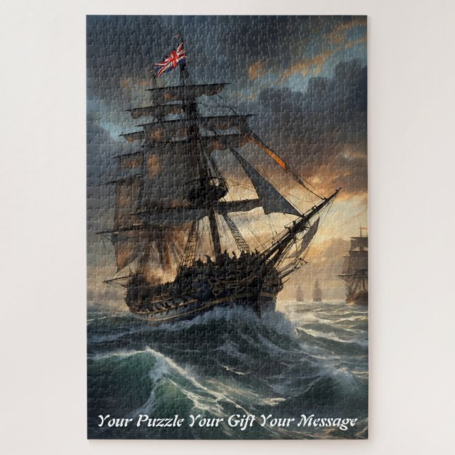 Puzzle La era de la vela en la batalla (Vertical)