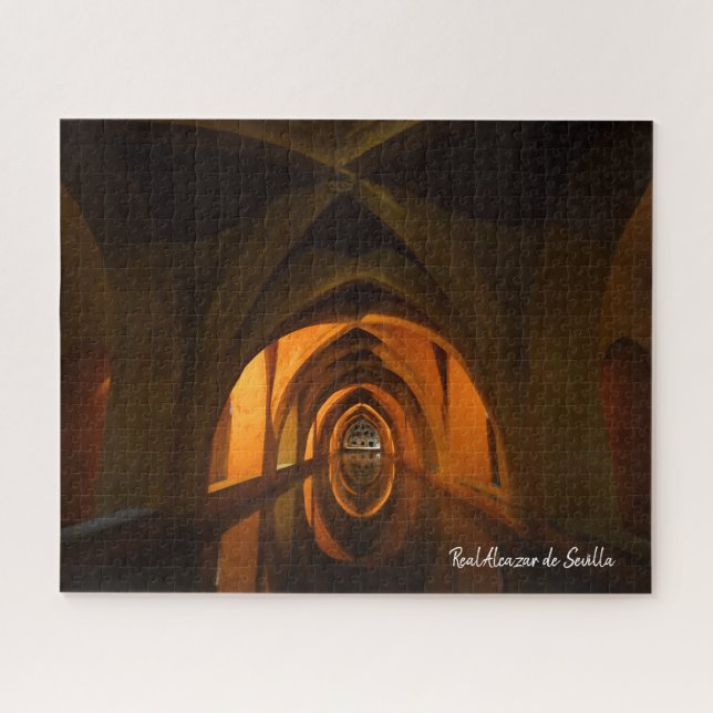 Puzzle La España Real - Alcázar de Sevilla (Horizontal)