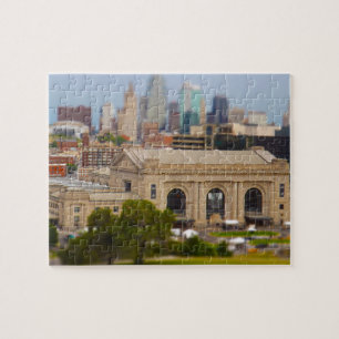 Puzzle La estación de la unión, centro de Kauffman, cie
