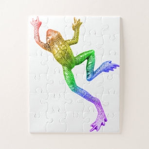 Puzzle La estatua de rana del Orgullo de SlipperyJoe Vibr