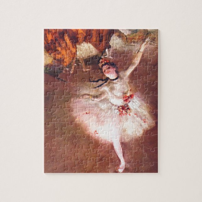 Puzzle La estrella (bailarín en la etapa) por Edgar Degas (Vertical)