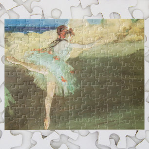 Puzzle La estrella del ballet en punta de Edgar Degas