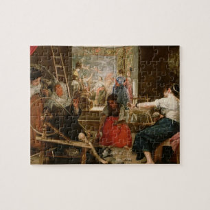 Puzzle La fábula del Arachne, o los hilanderos, c.1657