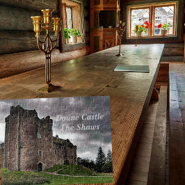Puzzle La familia de ancianos del castillo escocés de Dou